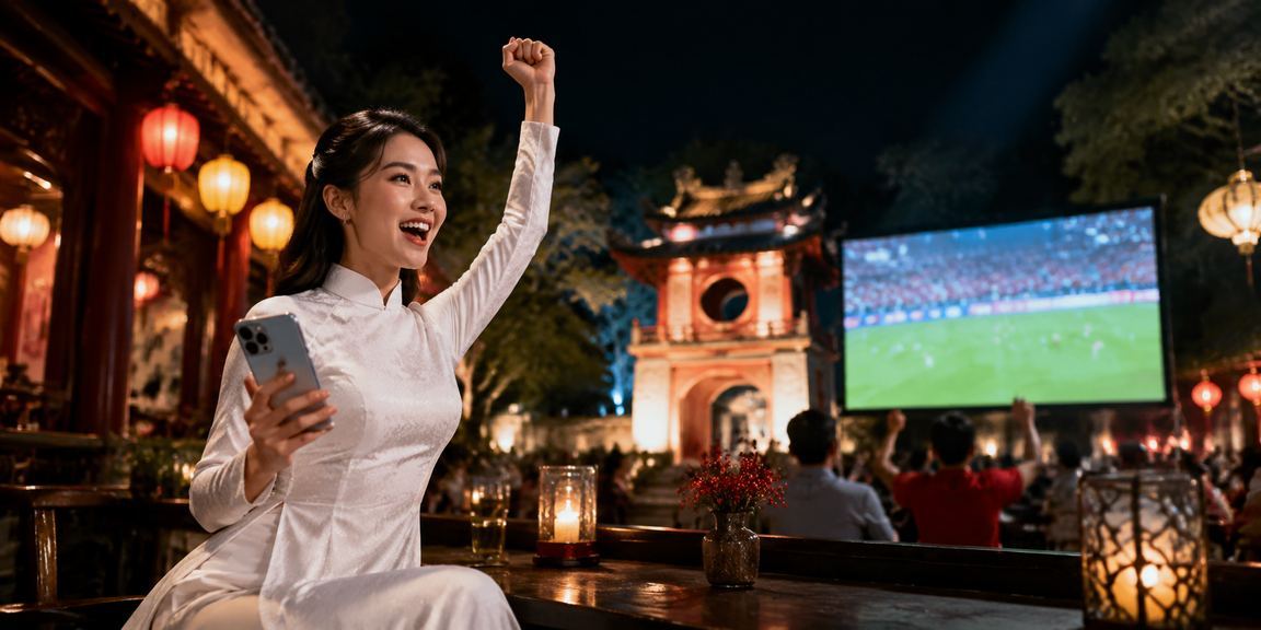 Người Việt thưởng thức cá cược bóng đá tại Hà Nội