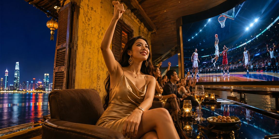Người chơi đang cá cược bóng rổ tại Hội An